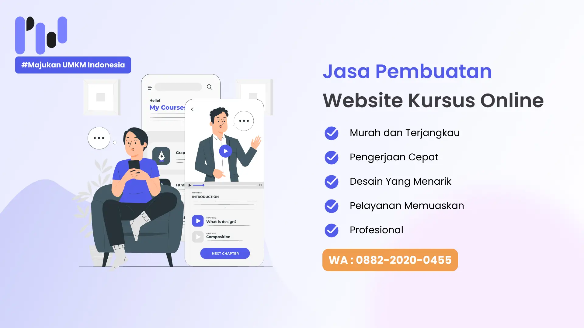 Jasa Pembuatan Website Kursus Online